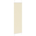 vidaXL Jaluză plisată Crem 55x200 cm Lățime țesătură 54,4 cm vidaXL Jaluză plisată Crem 55x200 cm Lățime țesătură 54,4 cm