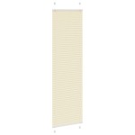 vidaXL Jaluză plisată Crem 65x200 cm Lățime țesătură 64,4 cm vidaXL Jaluză plisată Crem 65x200 cm Lățime țesătură 64,4 cm