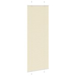 vidaXL Jaluză plisată Crem 80x200cm Lățime țesătură 79,4 cm vidaXL Jaluză plisată Crem 80x200cm Lățime țesătură 79,4 cm