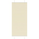 vidaXL Jaluză plisată Crem 90x200cm Lățime țesătură 89,4 cm vidaXL Jaluză plisată Crem 90x200cm Lățime țesătură 89,4 cm