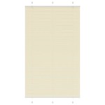vidaXL Jaluză plisată Crem 110x200 cm Lățime țesătură 109,4 cm vidaXL Jaluză plisată Crem 110x200 cm Lățime țesătură 109,4 cm