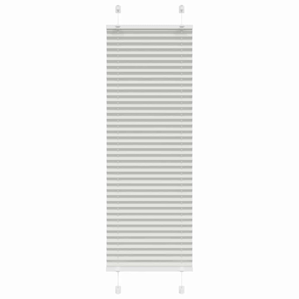 vidaXL Jaluzea plisată gri deschis 50x100 cm Lățime țesătură 49,4 cm