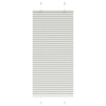 vidaXL Jaluzea plisată gri deschis 55x100 cm Lățime țesătură 54,4 cm vidaXL Jaluzea plisată gri deschis 55x100 cm Lățime țesătură 54,4 cm