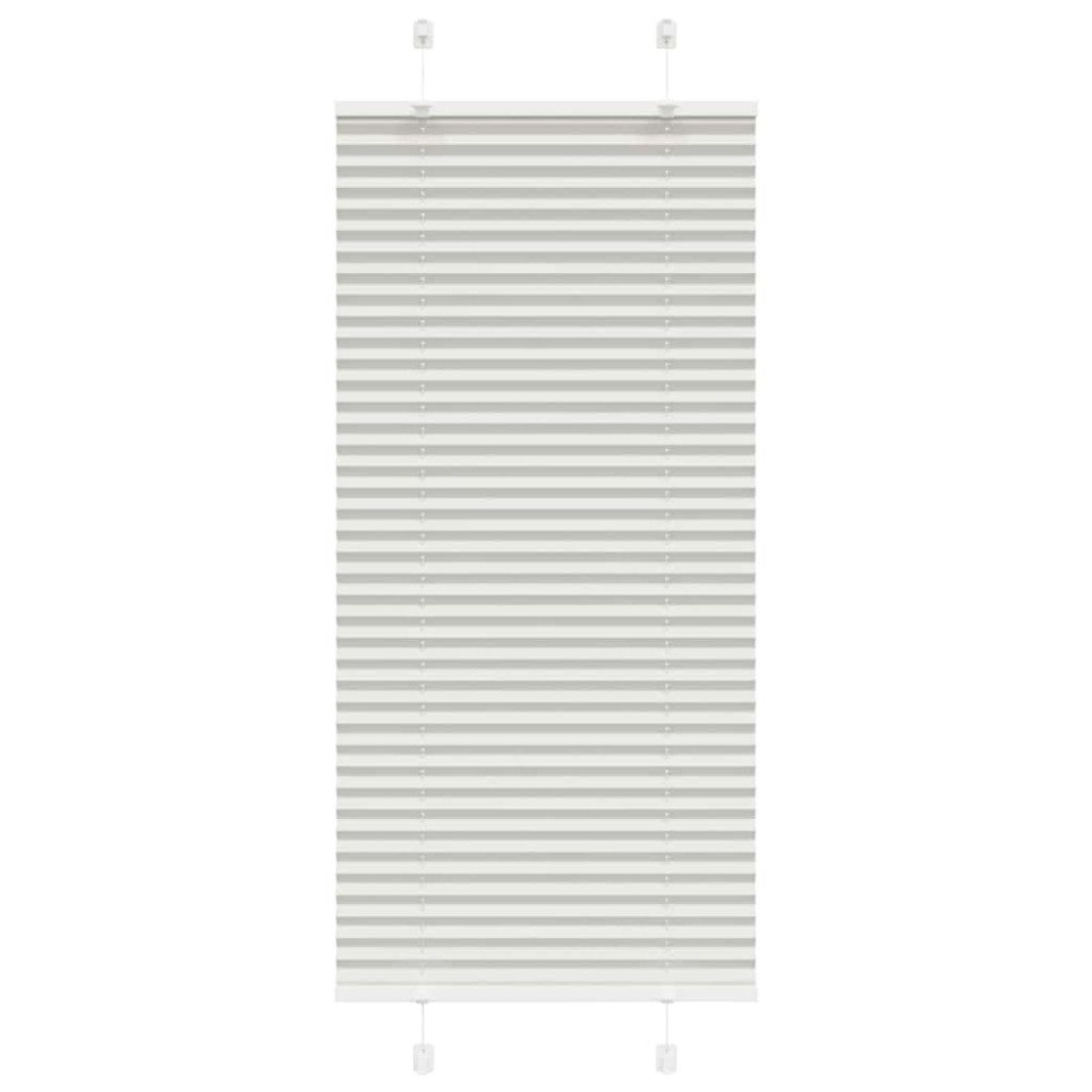 vidaXL Jaluzea plisată gri deschis 60x100 cm Lățime țesătură 59,4 cm