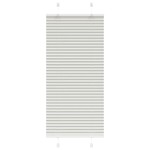vidaXL Jaluzea plisată gri deschis 60x100 cm Lățime țesătură 59,4 cm