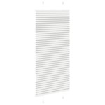 vidaXL Jaluzea plisată gri deschis 60x100 cm Lățime țesătură 59,4 cm