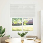 vidaXL Jaluzea plisată gri deschis 105x100 cm Lățime țesătură 104,4 cm
