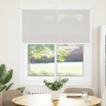vidaXL Jaluzea plisată gri deschis 115x100 cm Lățime țesătură 114,4 cm