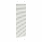 vidaXL Jaluzea plisată gri deschis 40x150 cm Lățime țesătură 39,4 cm