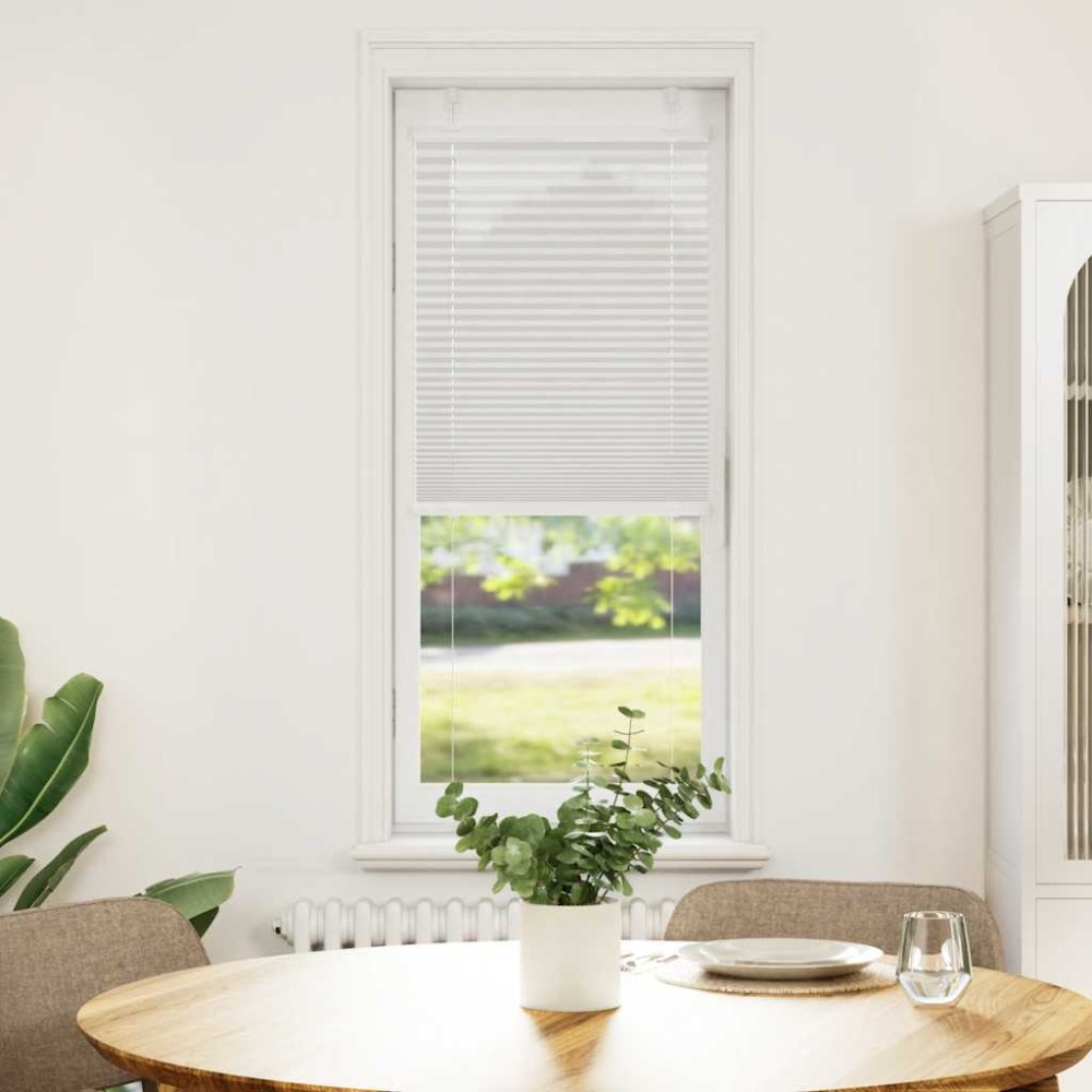 vidaXL Jaluzea plisată gri deschis 45x150 cm Lățime țesătură 44,4 cm