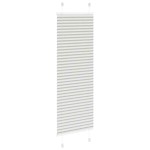 vidaXL Jaluzea plisată gri deschis 45x150 cm Lățime țesătură 44,4 cm