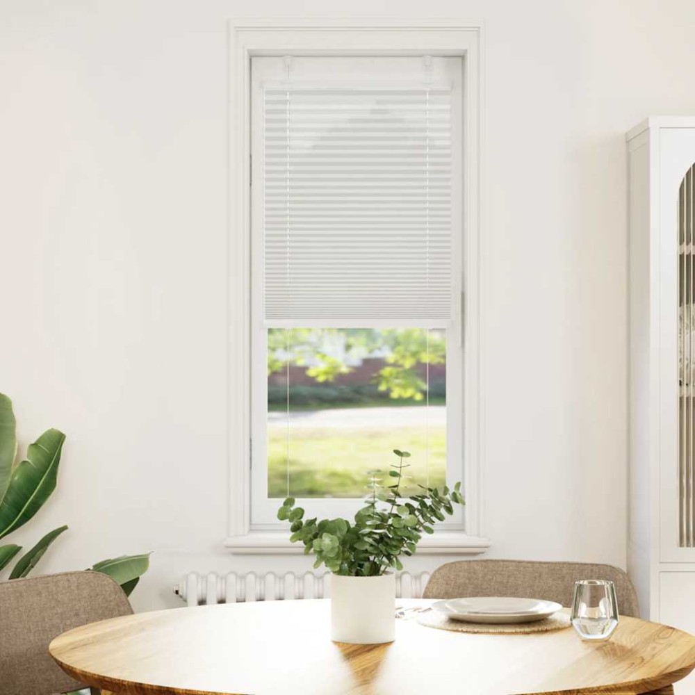 vidaXL Jaluzea plisată gri deschis 50x150 cm Lățime țesătură 49,4 cm