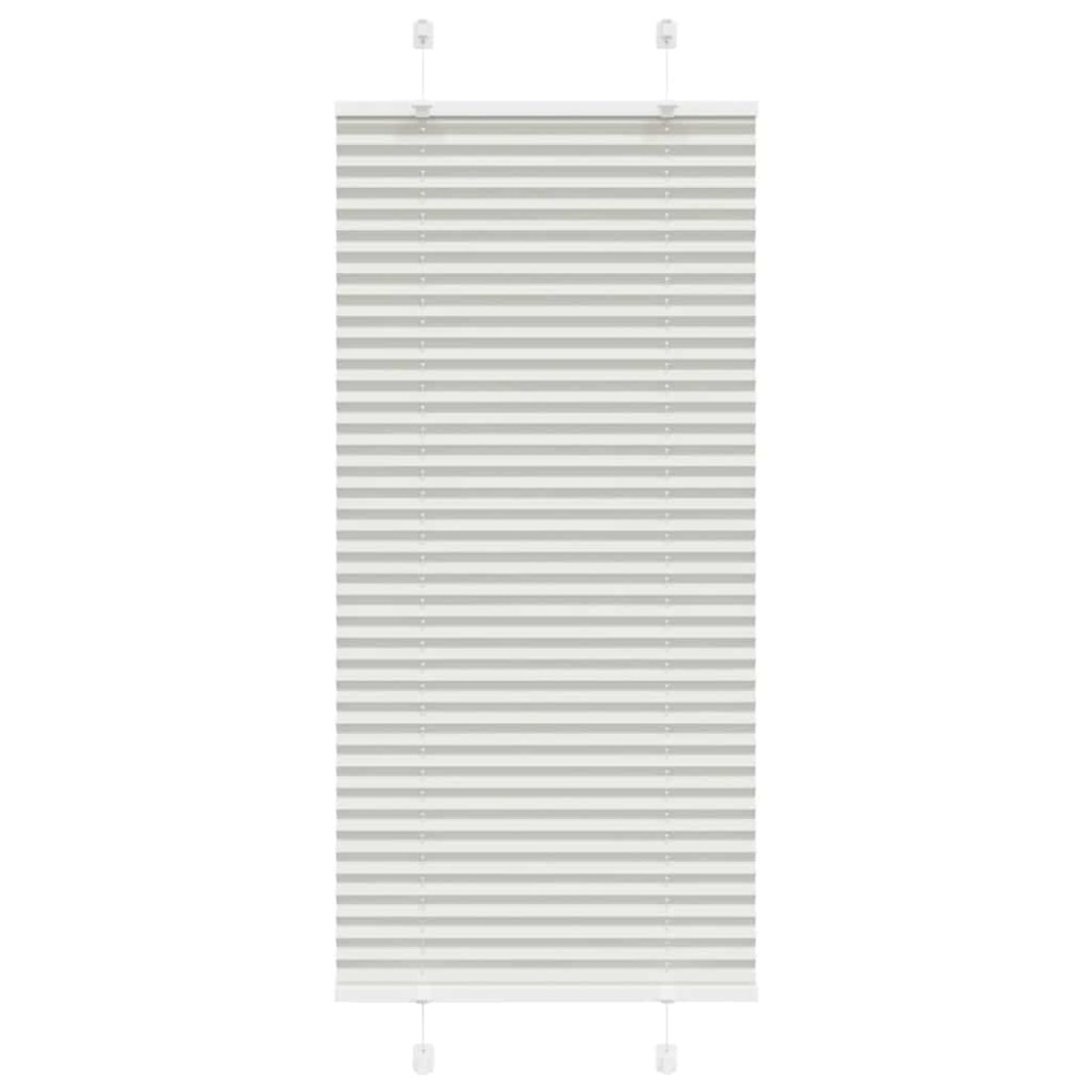 vidaXL Jaluzea plisată gri deschis 60x150 cm Lățime țesătură 59,4 cm