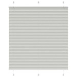 vidaXL Jaluzea plisată gri deschis 120x150 cm Lățime țesătură 119,4 cm