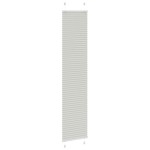 vidaXL Jaluzea plisată gri deschis 40x200 cm Lățime țesătură 39,4 cm