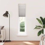 vidaXL Jaluză plisată gri deschis 45x200 cm Lățime țesătură 44,4 cm vidaXL Jaluză plisată gri deschis 45x200 cm Lățime țesătură 44,4 cm