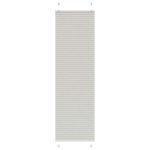 vidaXL Jaluzea plisată gri deschis 55x200 cm Lățime țesătură 54,4 cm