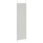 vidaXL Jaluzea plisată gri deschis 55x200 cm Lățime țesătură 54,4 cm