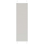 vidaXL Jaluzea plisată gri deschis 60x200 cm Lățime țesătură 59,4 cm