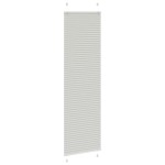 vidaXL Jaluzea plisată gri deschis 60x200 cm Lățime țesătură 59,4 cm