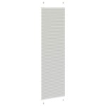 vidaXL Jaluzea plisată gri deschis 60x200 cm Lățime țesătură 59,4 cm