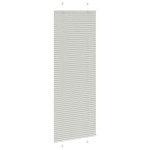 vidaXL Jaluză plisată gri deschis 70x200 cm Lățime țesătură 69,4 cm vidaXL Jaluză plisată gri deschis 70x200 cm Lățime țesătură 69,4 cm