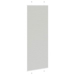 vidaXL Jaluză plisată gri deschis 70x200 cm Lățime țesătură 69,4 cm vidaXL Jaluză plisată gri deschis 70x200 cm Lățime țesătură 69,4 cm