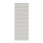 vidaXL Jaluzea plisată gri deschis 80x200cm Lățime țesătură 79,4 cm