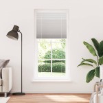 vidaXL Jaluzea plisată gri deschis 90x200cm Lățime țesătură 89,4 cm