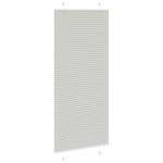 vidaXL Jaluzea plisată gri deschis 100x200cm Lățime țesătură 99,4cm
