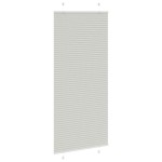 vidaXL Jaluzea plisată gri deschis 100x200cm Lățime țesătură 99,4cm