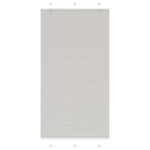 vidaXL Jaluzea plisată gri deschis 110x200 cm Lățime țesătură 109,4 cm