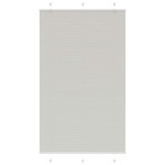 vidaXL Jaluzea plisată gri deschis 115x200 cm Lățime țesătură 114,4 cm