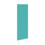 vidaXL Jaluzea plisată verde petrol 40x150 cm Lățime țesătură 39,4 cm vidaXL Jaluzea plisată verde petrol 40x150 cm Lățime țesătură 39,4 cm