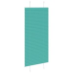 vidaXL Jaluzea plisată verde petrol 55x150 cm Lățime țesătură 54,4 cm vidaXL Jaluzea plisată verde petrol 55x150 cm Lățime țesătură 54,4 cm