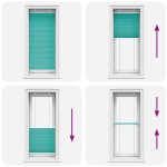 vidaXL Jaluzea plisată verde petrol 65x150 cm Lățime țesătură 64,4 cm vidaXL Jaluzea plisată verde petrol 65x150 cm Lățime țesătură 64,4 cm