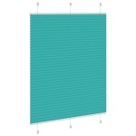 vidaXL Jaluzea plisată verde petrol 110x150 cm Lățime țesătură 109,4 cm vidaXL Jaluzea plisată verde petrol 110x150 cm Lățime țesătură 109,4 cm