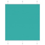 vidaXL Jaluzea plisată verde petrol 115x150 cm Lățime țesătură 114,4 cm vidaXL Jaluzea plisată verde petrol 115x150 cm Lățime țesătură 114,4 cm