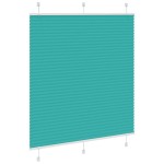 vidaXL Jaluzea plisată verde petrol 115x150 cm Lățime țesătură 114,4 cm vidaXL Jaluzea plisată verde petrol 115x150 cm Lățime țesătură 114,4 cm