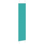 vidaXL Jaluzea plisată verde petrol 40x200 cm Lățime țesătură 39,4 cm vidaXL Jaluzea plisată verde petrol 40x200 cm Lățime țesătură 39,4 cm