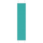 vidaXL Jaluzea plisată verde petrol 45x200 cm Lățime țesătură 44,4 cm vidaXL Jaluzea plisată verde petrol 45x200 cm Lățime țesătură 44,4 cm