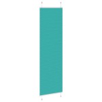 vidaXL Jaluzea plisată verde petrol 55x200 cm Lățime țesătură 54,4 cm vidaXL Jaluzea plisată verde petrol 55x200 cm Lățime țesătură 54,4 cm