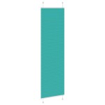 vidaXL Jaluzea plisată verde petrol 60x200 cm Lățime țesătură 59,4 cm vidaXL Jaluzea plisată verde petrol 60x200 cm Lățime țesătură 59,4 cm