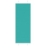 vidaXL Jaluzea plisată verde petrol 80x200cm Lățime țesătură 79,4 cm vidaXL Jaluzea plisată verde petrol 80x200cm Lățime țesătură 79,4 cm