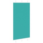 vidaXL Jaluzea plisată verde petrol 110x200 cm Lățime țesătură 109,4 cm vidaXL Jaluzea plisată verde petrol 110x200 cm Lățime țesătură 109,4 cm