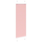 vidaXL Jaluză plisată roz 45x100 cm Lățime țesătură 44,4cm poliester vidaXL Jaluză plisată roz 45x100 cm Lățime țesătură 44,4cm poliester