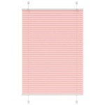 vidaXL Jaluzea plisată roz 85x100cm Lățime țesătură 84,4 cm poliester vidaXL Jaluzea plisată roz 85x100cm Lățime țesătură 84,4 cm poliester