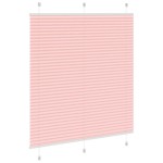 vidaXL Jaluzea plisată roz 115x100 cm Lățime țesătură 114,4 cm vidaXL Jaluzea plisată roz 115x100 cm Lățime țesătură 114,4 cm