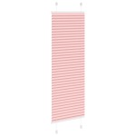 vidaXL Jaluză plisată roz 40x150 cm Lățime țesătură 39,4cm poliester vidaXL Jaluză plisată roz 40x150 cm Lățime țesătură 39,4cm poliester