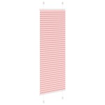 vidaXL Jaluză plisată roz 50x150 cm Lățime țesătură 49,4cm poliester vidaXL Jaluză plisată roz 50x150 cm Lățime țesătură 49,4cm poliester